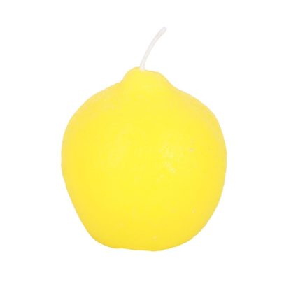 Set of 3 Lemon Shaped Candles - Image 3