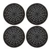Black Spiderweb Coaster Set - Image 3