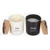 Set of 2 Yin Yang Black Oud and Coconut Candles - Image 4