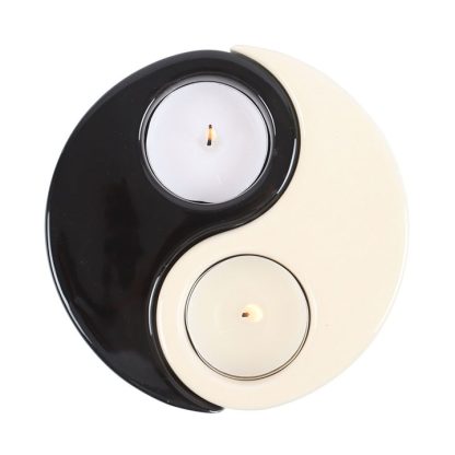 Yin Yang Tealight Candle Holder - Image 3