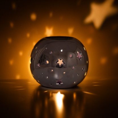 Purple Iridescent Star Oil Burner - Image 2