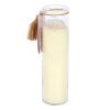 Aphrodite Goddess Tube Candle with Rose Quartz Crystals - Image 3