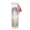 Selene Goddess Tube Candle with Amethyst Crystals - Image 2