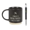 First I Drink Coffee Mug with Multi-tool Pen - Image 3
