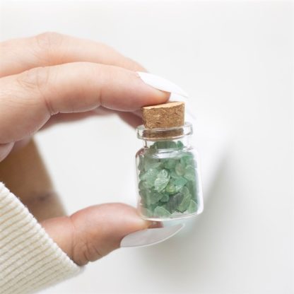 Jar of Luck Aventurine Crystal in a Matchbox - Image 5