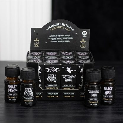 Set of 12 Midnight Rituals Fragrance Oils in Display