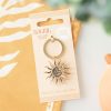 Gold Sun Keyring - Image 2
