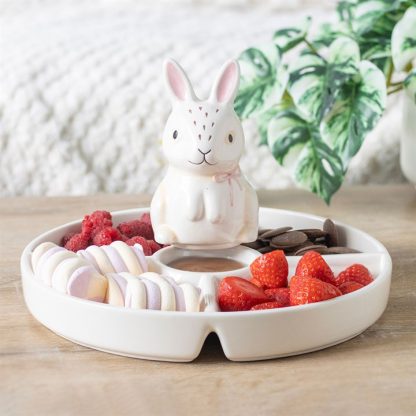 Bunny Chip & Dip Snack Dish - Image 2