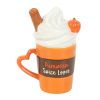 Pumpkin Spice Latte Shaped Lidded Mug - Image 2