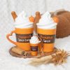 Pumpkin Spice Latte Shaped Lidded Mug - Image 6