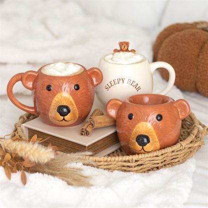 Sleepy Bear Rounded Mug - Image 6