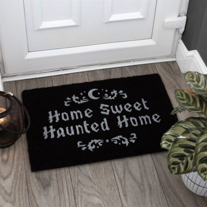 Black Home Sweet Haunted Home Doormat - Image 4