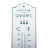Welcome to My Garden Wall Thermometer - Image 2