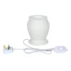 Dragonfly White Ceramic Electric Burner and Wax Warmer - Image 3