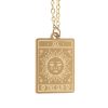 The Sun Vintage Tarot Necklace on Greeting Card - Image 3
