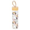 Groovy Ghost Print Glass Water Bottle - Image 2