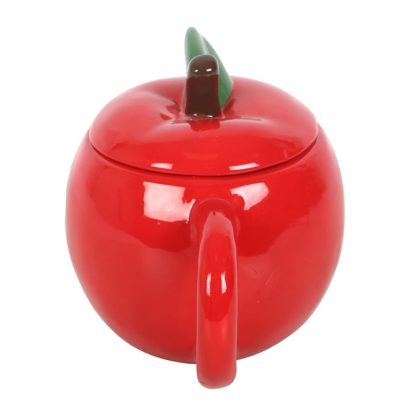 Apple Shaped Lidded Mug - Image 4