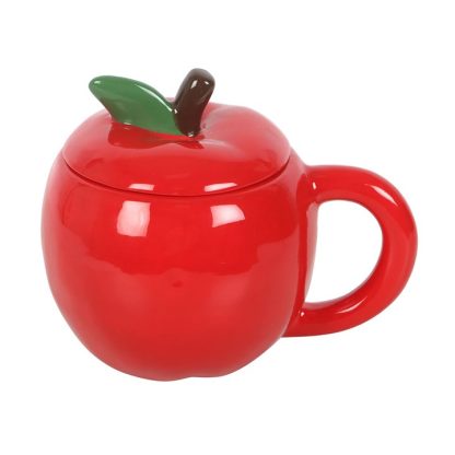 Apple Shaped Lidded Mug - Image 5