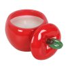 Apple Shaped Candle Jar - Image 3