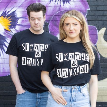 Strange & Unusual Unisex T-shirt Size M - Image 2