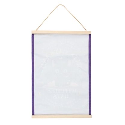 Bats, Cats and Witches Hats Fabric Wall Hanging - Image 4