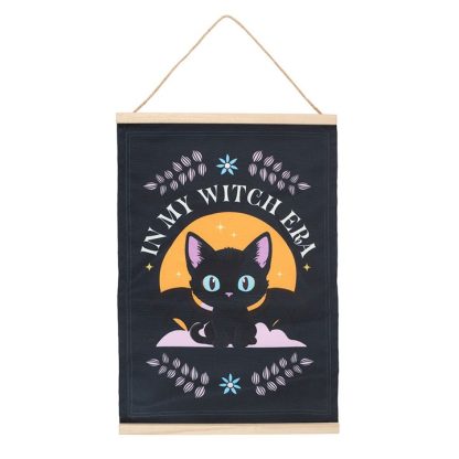 In My Witch Era Bat Cat Fabric Wall Hanging - Image 2