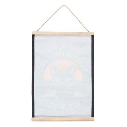 In My Witch Era Bat Cat Fabric Wall Hanging - Image 4