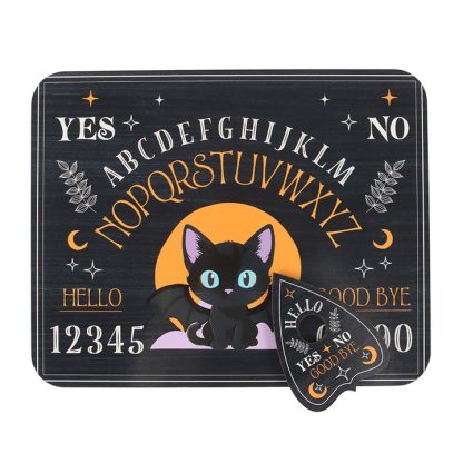 Cute and Creepy Bat Cat Talking Board with Planchette - Image 2