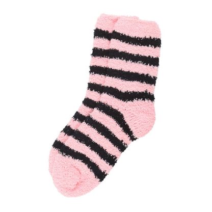 Pink and Black Striped Socks in Coffin Gift Box - Image 3