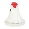 Ghost with Santa Hat Tealight and Incense Cone Holder - Image 4