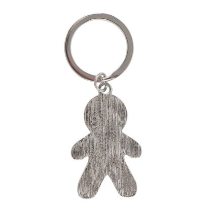 Black Gingerdead Man Keyring - Image 4