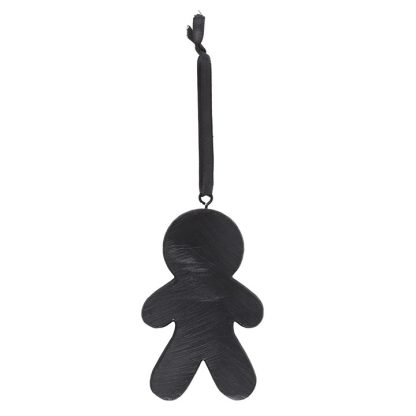Black Gingerdead Man Hanging Ornament - Image 4