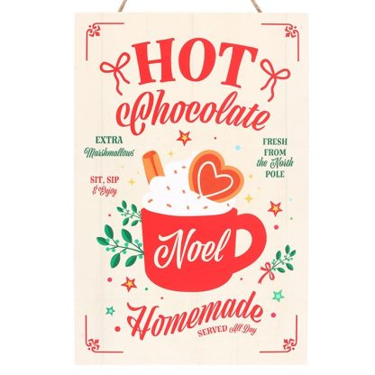 Homemade Hot Chocolate Hanging Sign - Image 3