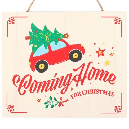 Coming Home for Christmas Hanging Sign - Image 3