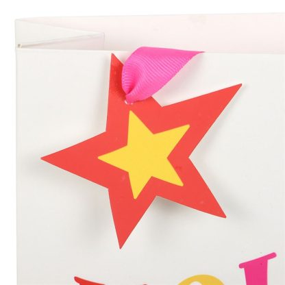 23cm Holly Jolly Gift Bag - Image 3