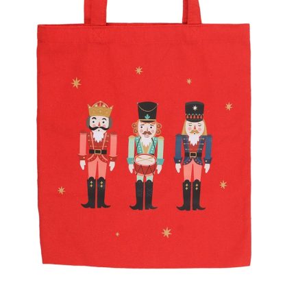 Nutcracker Print Polycotton Tote Bag - Image 3