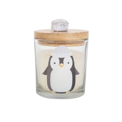 Frosty Vanilla Penguin Candle - Image 3