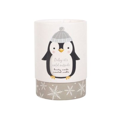 Frosty Vanilla Penguin Candle - Image 5