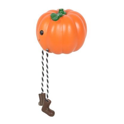 Cute Smiling Pumpkin Shelf Sitter Ornament - Image 3