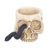 Skull Tealight Holder with Snake - Image 2
