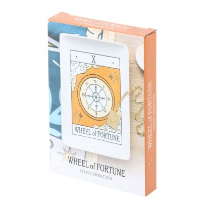 The Wheel of Fortune Vintage Tarot Trinket Dish - Image 4