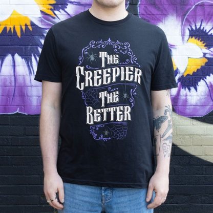 The Creepier the Better Unisex T-shirt Size L - Image 4