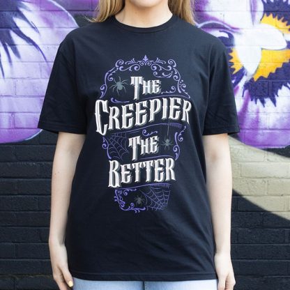 The Creepier the Better Unisex T-shirt Size M - Image 3