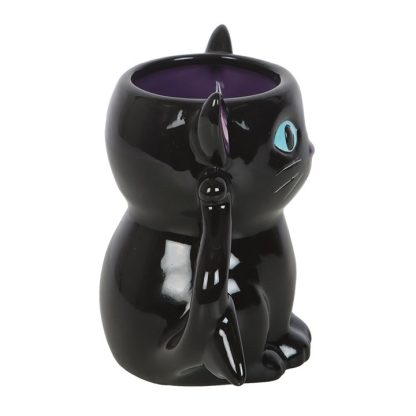 Cute and Creepy Bat Cat Mug - Image 3