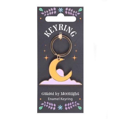 Guided by Moonlight Enamel Keyring - Image 2