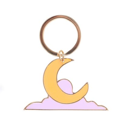 Guided by Moonlight Enamel Keyring - Image 3