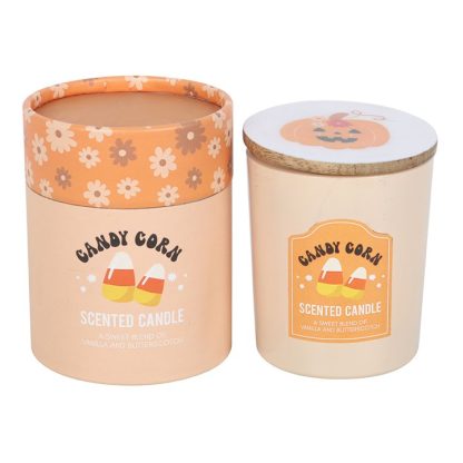 Candy Corn Vanilla and Butterscotch Candle - Image 2