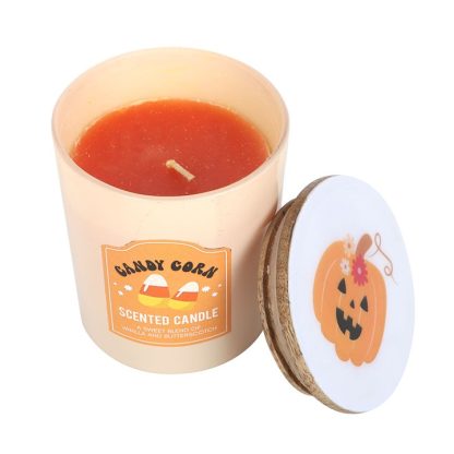 Candy Corn Vanilla and Butterscotch Candle - Image 3