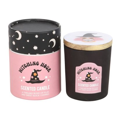 Witching Hour Plum and Black Cherry Candle - Image 2