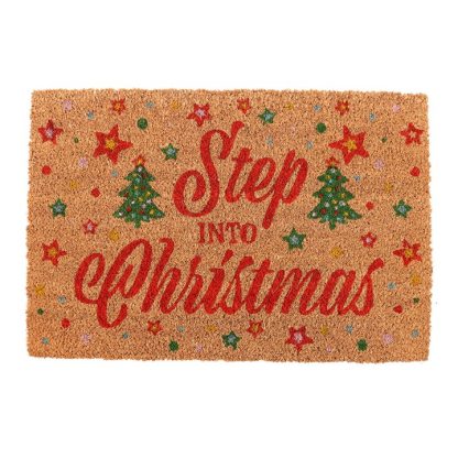 Natural Step Into Christmas Doormat - Image 2